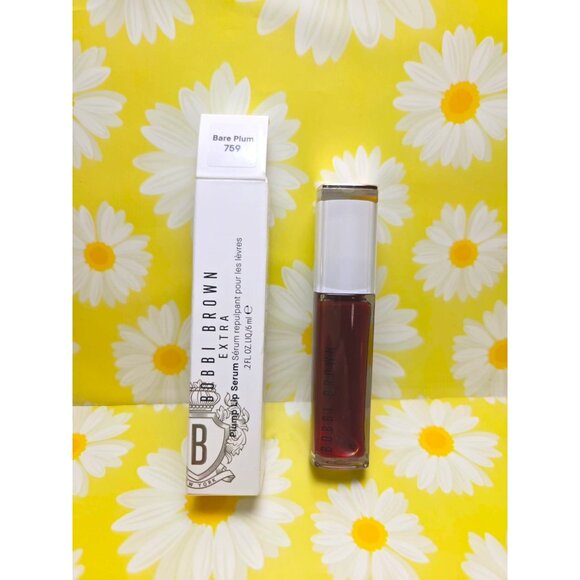 Bobbi Brown Extra Plump Lip Serum Gloss BARE PLUM 6ml 0.2oz - Picture 3 of 7
